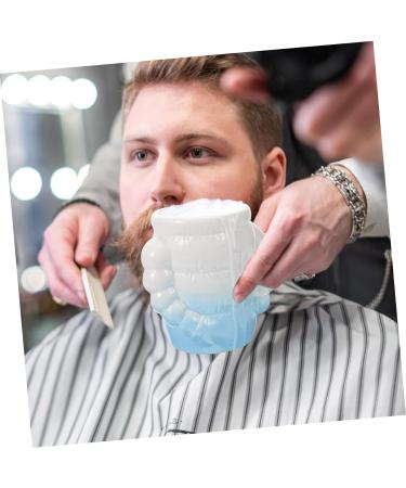 Minkissy Foaming Shaving Bowl | Body-Shaped Coffee Mug for Shaving Foam | Wide Opening Shaving Tool - Perfect for Smooth Shaves - Buy Online on GoSupps.com