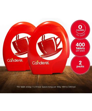 Canderel Zero Calorie Sweetener Tablets 800 Tablet Value Pack (2x 400) Sugar-Free Perfect for Diabetic & Weight Management Diets Smooth Taste Instant Dissolve Included Jaspem Shopping List - Buy Online on GoSupps.com