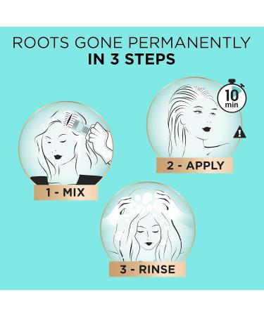 L'Or al Paris Magic Retouch Permanent Root Concealer Touching Up Grey Hair Dye Black 2 MAGIC RETOUCH PERMANENT 2 BLACK 95 g (Pack of 1) - Buy Online on GoSupps.com