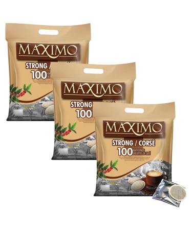 MAXIMO Corsé | 3x100 SENSEO® compatible coffee pods | Individually packaged for better preservation and impeccable hygiene