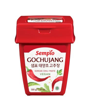 Sempio (500g/1.1lbs) - P te de piment cor enne douce savoureuse et pic e. Sauce au poivre rouge pour Tteokbokki cuisine cor enne. V g talien Poivre 500 g