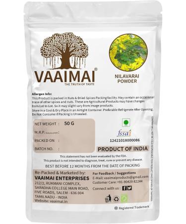 Yang Nilavarai Powder/Cassia Angustifolia 50 g Pack of 2 - Buy Online on GoSupps.com