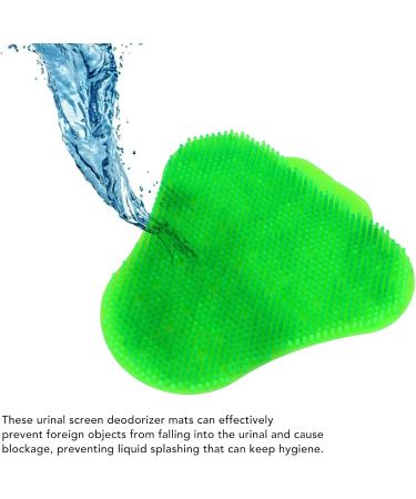 Urinal Screen Deodorizer Mats Preventing Blockage Lasting Effect Urinal Pad Fruit Fragrant for Men's Toilet (Green) - Buy Online on GoSupps.com