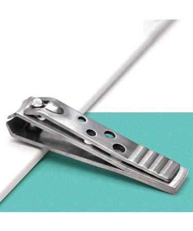 SVAASA Nail Clippers Stainless Steel Nail Clippers Fingernail Cutter Unique Non-Slip Design Easy to Carry - Buy Online on GoSupps.com