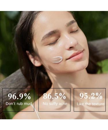 Sunscreen SPF50 Face Sunscreen UV Sun Lotion Sun Protect & Moisture Sun Cream Against UVA/UVB Rays and Premature Skin Ageing Water Resistant Sun Protection Factor - 50ml - Buy Online on GoSupps.com