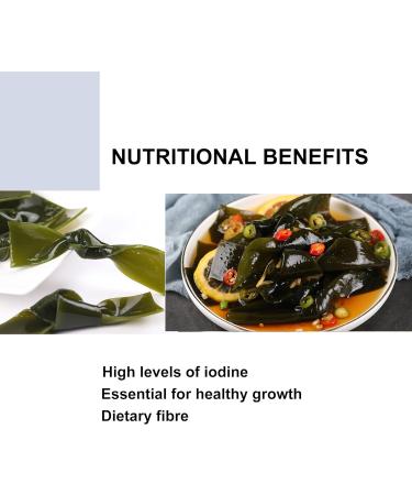 AMZGROCERY Kombu Dried Seaweed Kelp Knots 50g - Premium Quality Seaweed for Cooking - Buy Online on GoSupps.com