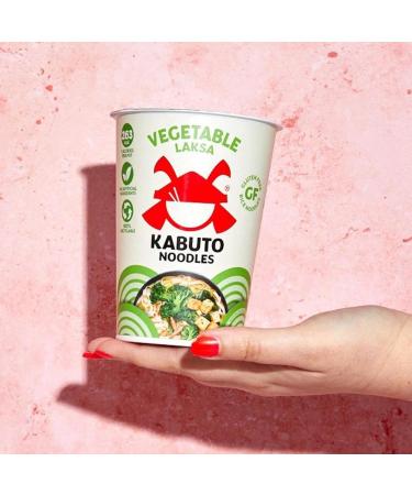 Kabuto Foods Ltd Kabuto Noodles Vegetable Laksa 6 Pack 6 x 65g Vegetarian & Gluten Free Instant Noodles - Buy Online on GoSupps.com