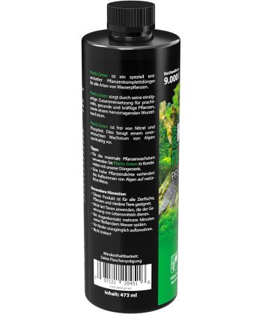 Microbe-Lift Plants Green - Premium Aquarium Plant Fertilizer | Vitamins & Trace Elements | 473ml (16oz) for Healthy Aquatic Plants - Buy Online on GoSupps.com