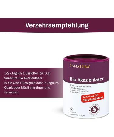 SMANATUA Acacia Fister Pulver - 300g | Vegan Gluten-Free Soluble Fiber | High-Quality Acacia Fiber Supplement - Buy Online on GoSupps.com