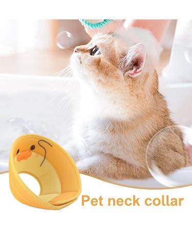 Cone for Cats Soft Pet Cones for Cats with Cute Animal Pattern | Cat Donut for Kittens Cats and Dogs to Prevent Biting and Stop Licking Wound Dyog Cute Pet Duck S - Buy Online on GoSupps.com