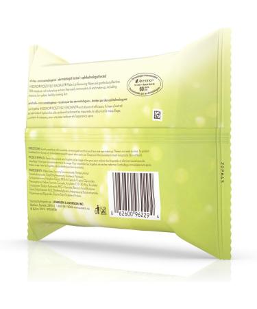 Aveeno Make Up Removing Wipes Positively Radiant Facial Cleansing Wipes With Soy Extract 25 Count - Buy Online on GoSupps.com