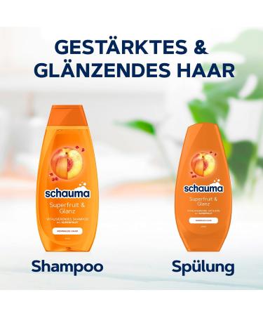 Schwarzkopf Schauma Shampoing Superfruit & Brillance 400 ml - Buy Online on GoSupps.com
