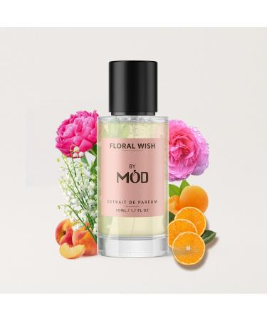 Mod Fragrances Floral Wish Perfume For Women Inspired By Miss D'ore Perfume Dupe Long Lasting Floral Amber Fragrance Extrait De Parfum 50ml - Buy Online on GoSupps.com