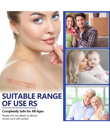 Clear Gel Silicone Scar Tape (1.6'' x 120') for Scar Removal - C-Section Surgery, Keloid, Burn, Acne - Silicone Scar Sheets Strips - Buy Online on GoSupps.com