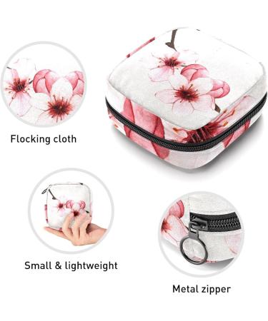 Women's Portable Storage Bag - Cherry Blossom Ink Stillpad Holder | Feminine Period Kit for Girls - Buy Online on GoSupps.com