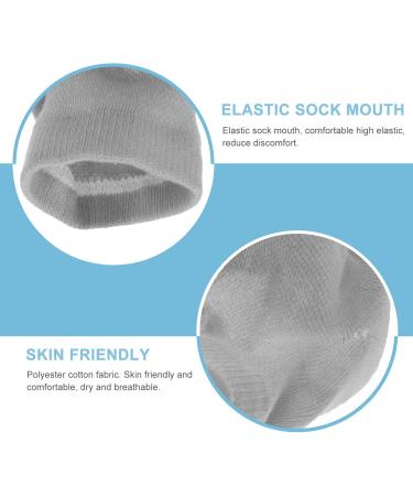 1set Heightening Socks Increase Insole Insoles for Heels Half Heel Height Increase Socks Sole Lifts Heel Moisturizing Sock Polyester Cotton Detachable Men and Women - Buy Online on GoSupps.com