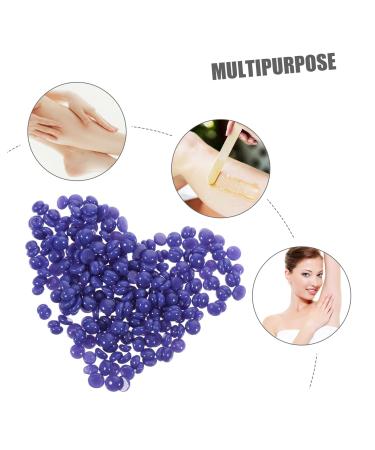 Minkissy 12 Packs Wax Beans for Hair Removal | Hard Wax Bikini Waxing Beads - Violet - Buy Online on GoSupps.com