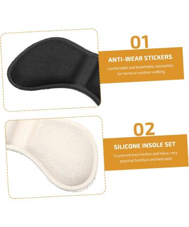 NOLITOY 8 Pairs Heel Stickers - High Heels Support & Cushion Pads for Men & Women - Gel Shoe Inserts & Pads for Comfort - Buy Online on GoSupps.com