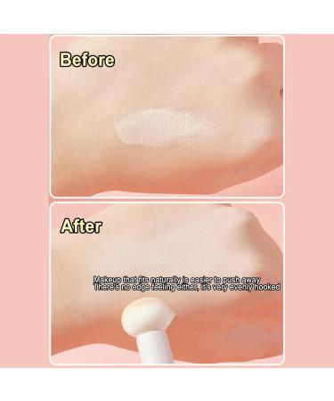 Mushroom Head Powder Brush | Mushroom Makeup Sponge Puff | Brightening Concealer Brush Sponge Powder Brushes Mushroom Makeup Sponge Puff for Nose - Buy Online on GoSupps.com