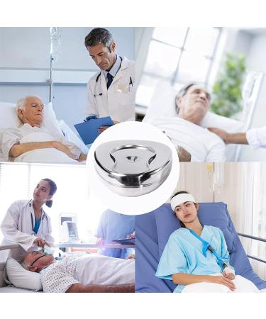 Stainless Steel Bedpan with Lid Firm Thick Stable Bedpan Heavy Duty Smooth Contoured for Male Female Bed-Bound Patient Personal Care - Buy Online on GoSupps.com