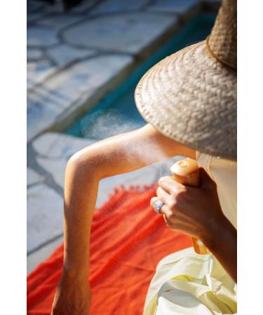 Calypso Glow Mist SPF50 | Radiant Skin Glow Finish Protective Sun Spray Water Resistant Non Sticky Transparent Sunscreen High UVA & UVB Protection 100ml - Buy Online on GoSupps.com