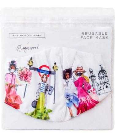 Heathcote & Ivory Someflowergirls Fashion Face Mask Cover Washable Reusable FG9344 - Buy Online on GoSupps.com