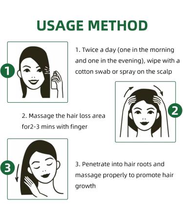 Shantou Yingji Ginseng Hair Regeneration Spray Ginseng hair growth solution ginseng hair growth serum moisturizes your hair with moisture 2 pieces x 100 ml 2 pieces - Buy Online on GoSupps.com