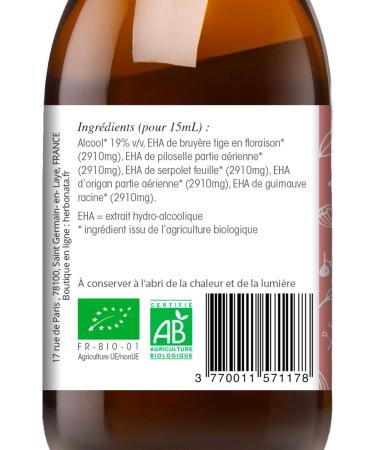  COMFORT URINARE plant concentrate 100 ml | Naturally urinate | Certified Organic | High quality medicinal plants French Herbalist - Buy Online on GoSupps.com