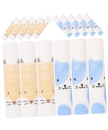ABOOFAN 18pcs Lead Pencils Classroom Stationery Accessories Pencil Tip Cover Pencil Tip Cap Pencil Cover for Student Stationery Supplies Pencil Caps for Student Plastic Cute Pen Cap