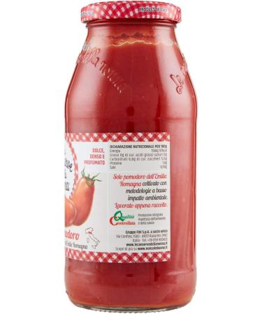  Le Conserve della Nonna Grandma's Preserves Vegan Tomato Puree 500g - Buy Online on GoSupps.com