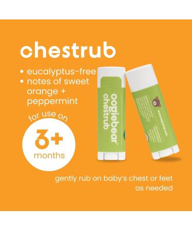 OoogieBear Organic Body Balm - Relief for Dry Itchy Skin & Congestion - Safe for Infants - Travel Size with Pouch - Doctor Made - Buy Online on GoSupps.com