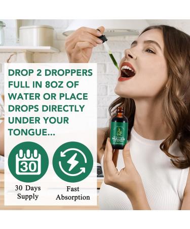 Mullein Drops for Lungs 2 Fl Oz - Mullein Leaf Extract for Lungs with Chlorophyll - Natural Herbal Supplement for Lung Cleanse Respiratory Support Boosts Immunity Digestive Wellness 2 Fl Oz (Pack of 1) - Buy Online on GoSupps.com