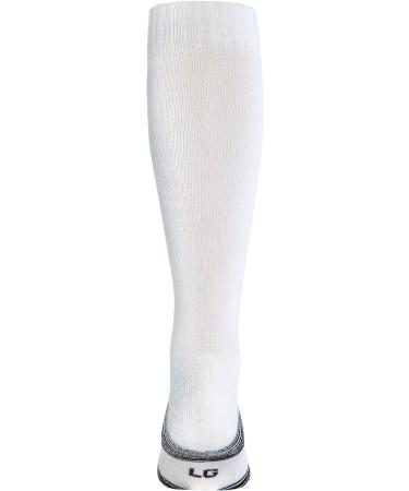 Under Armour Adult Team Over-The-Calf Socks - White/Black Medium | 1-Pair - Buy Online on GoSupps.com