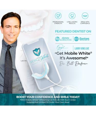 Mobile White Advanced Teeth Whitening Kit | Professional Results at Home | Fast Shipping Worldwide - Buy Online on GoSupps.com
