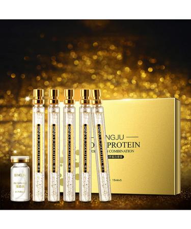 InstaLift Protein Thread Lifting Set with Nano Gold Essence - Collagen Infused Face Serum for Smoothing and Firming Skin Care - Buy Online on GoSupps.com