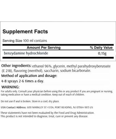 Marki Tantum Spray 30 ml | Treat and Relieve Sore Throat Symptoms | 1oz - Buy Online on GoSupps.com