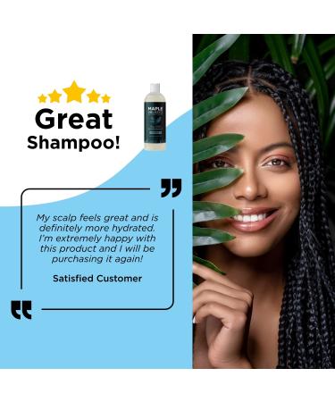 Maple Holistics Tea Tree Shampoo 16 oz â€“ Special Formula for Scalp Relief & Shine - Buy Online on GoSupps.com
