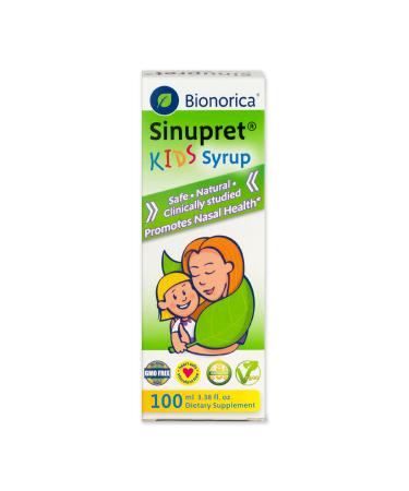 Bionorica Sinupret Kids Syrup 3.38 fl oz (100 ml)