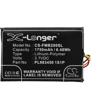 Buy Compatible Falcom PL983450 1S1P Mambo 2 Battery - 1750mAh | International Shipping Available - Buy Online on GoSupps.com
