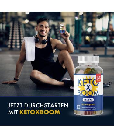 Ketoxboom Gummies - 60 Fruit-Infused Gummies | Natural Plant Flavor | Boost Your Keto Diet - Shop Internationally! - Buy Online on GoSupps.com
