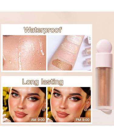 Ardorlove Liquid Highlighter Makeup - Natural Brightening Luminizer for Face & Body | Long-Lasting, Moisturizing Formula | Women & Girls Highlighter Makeup - 02 Starlight - Buy Online on GoSupps.com