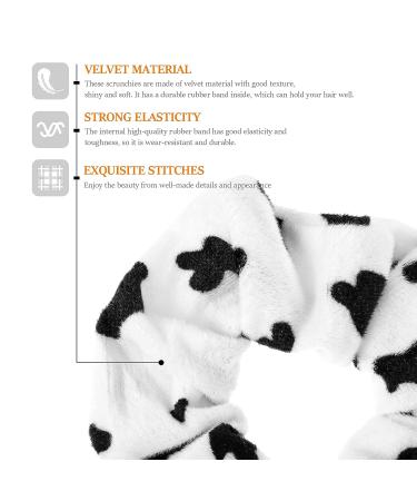 PRETYZOOM 5Pcs Cow Hair Scrunchies - Christmas Ponytail Holders for Chinese New Year Celebration - Buy Online on GoSupps.com