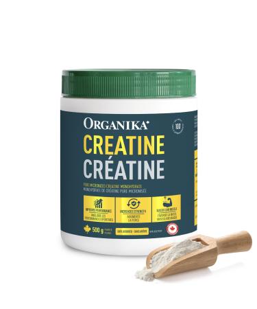 ORGANIKA Unflavoured Creatine Powder 500 GR