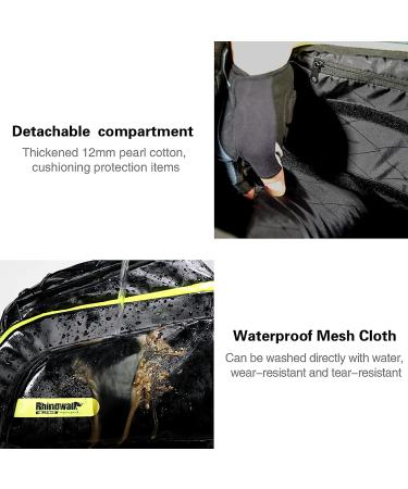 Rhinowalk Bike Bag Bike Trunk Bag Bike Pannier Bag (for Bicycle Cargo Rack Saddle Bag Shoulder Bag Laptop Pannier Rack Bicycle Bag Professional Cycling Accessories) Black 17L - Buy Online on GoSupps.com