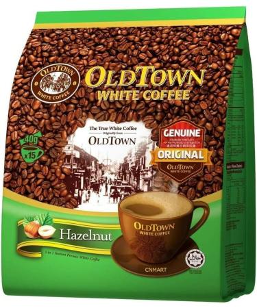 CNMART Malaysia Oldtown 3 in 1 White Coffee Hazelnut 15 sachets (Pack of 2) Hazelnut 1.2 kg (Pack of 1) - Buy Online on GoSupps.com