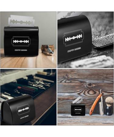 Fomiyes 3-Storage Blade Box - Portable Razor Blade Storage Bench for Trimmers & Barbershop Use - Buy Online on GoSupps.com