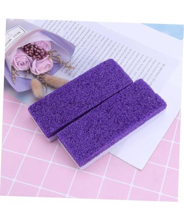 FRCOLOR 2pi ces Pierre pour Lot de R pes Double Face Violette Exfoliant Callosit s Peaux Mortes - Buy Online on GoSupps.com