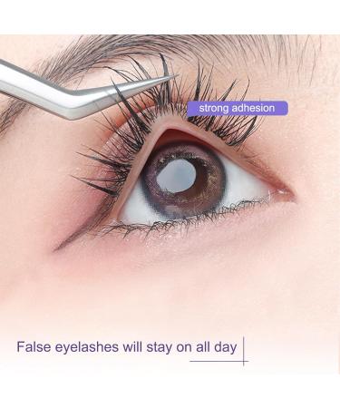 Clear Eyelash Glue - Quick Dry Waterproof High Viscosity False Lash Glue - Streak-Free Low Irritation No Skin Damage Easy To Remove Lash Extension Adhesive Bonding Glue Eye Lash Glue - Buy Online on GoSupps.com