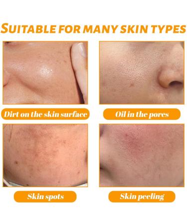 EIVJEC 4Pcs Turmeric Wash and Care Two Piece Set Tuemeric Facial Cleanser & Turmeric Soap Combo Face & Body Cleanser Deep Cleansing Bring a Bubble Net - Buy Online on GoSupps.com