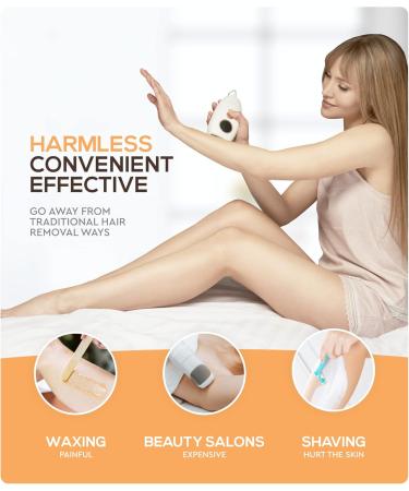 Skinzeal IPL Hair Removal Laser Device - 999 999 Pulses 5 Energy Levels Painless for Body Armpit Face & Bikini - Suitable for Women & Men - Buy Online on GoSupps.com